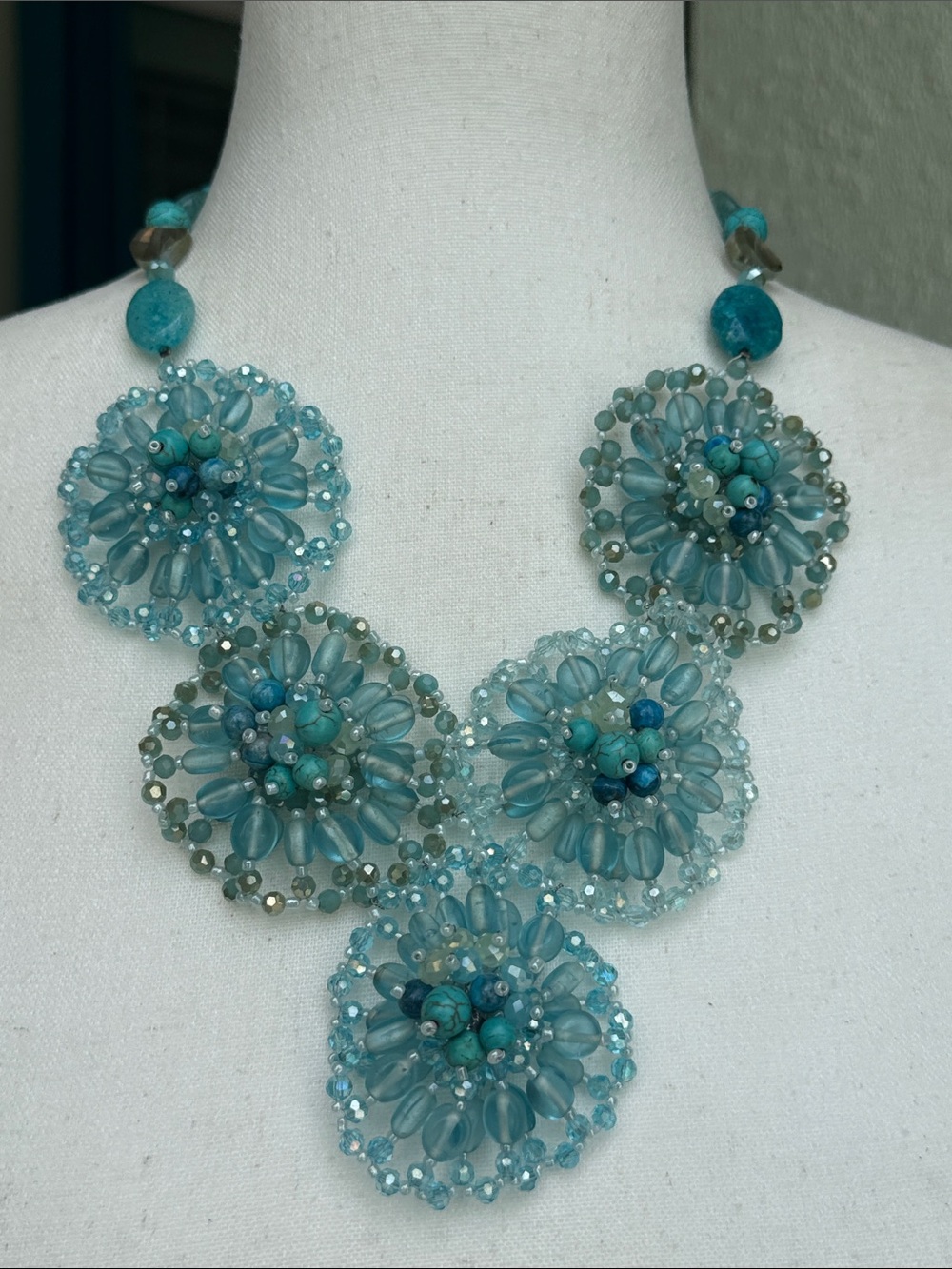 Nakamol RARE adjustable length beaded necklace